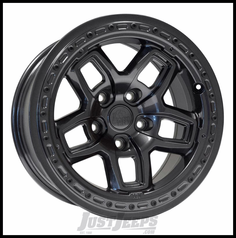 Just Jeeps Buy AEV Borah Wheels 17 x 8.5 Onyx Black Wheel For 2007 ...