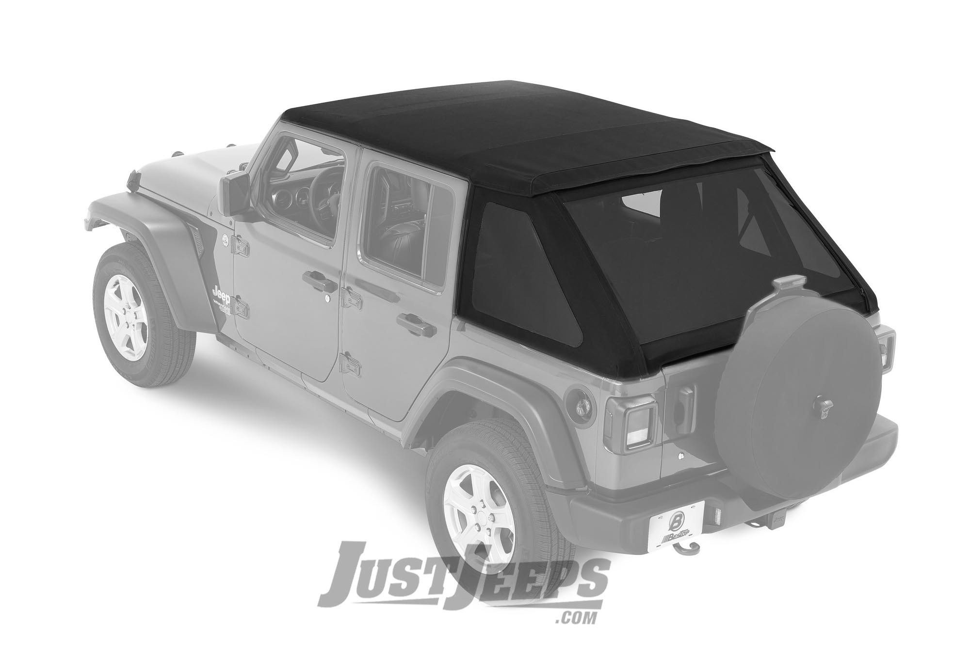 Bestop Trektop Nx Soft Top For 2018 Jeep Wrangler Jl Unlimited 4 Door Models 56863