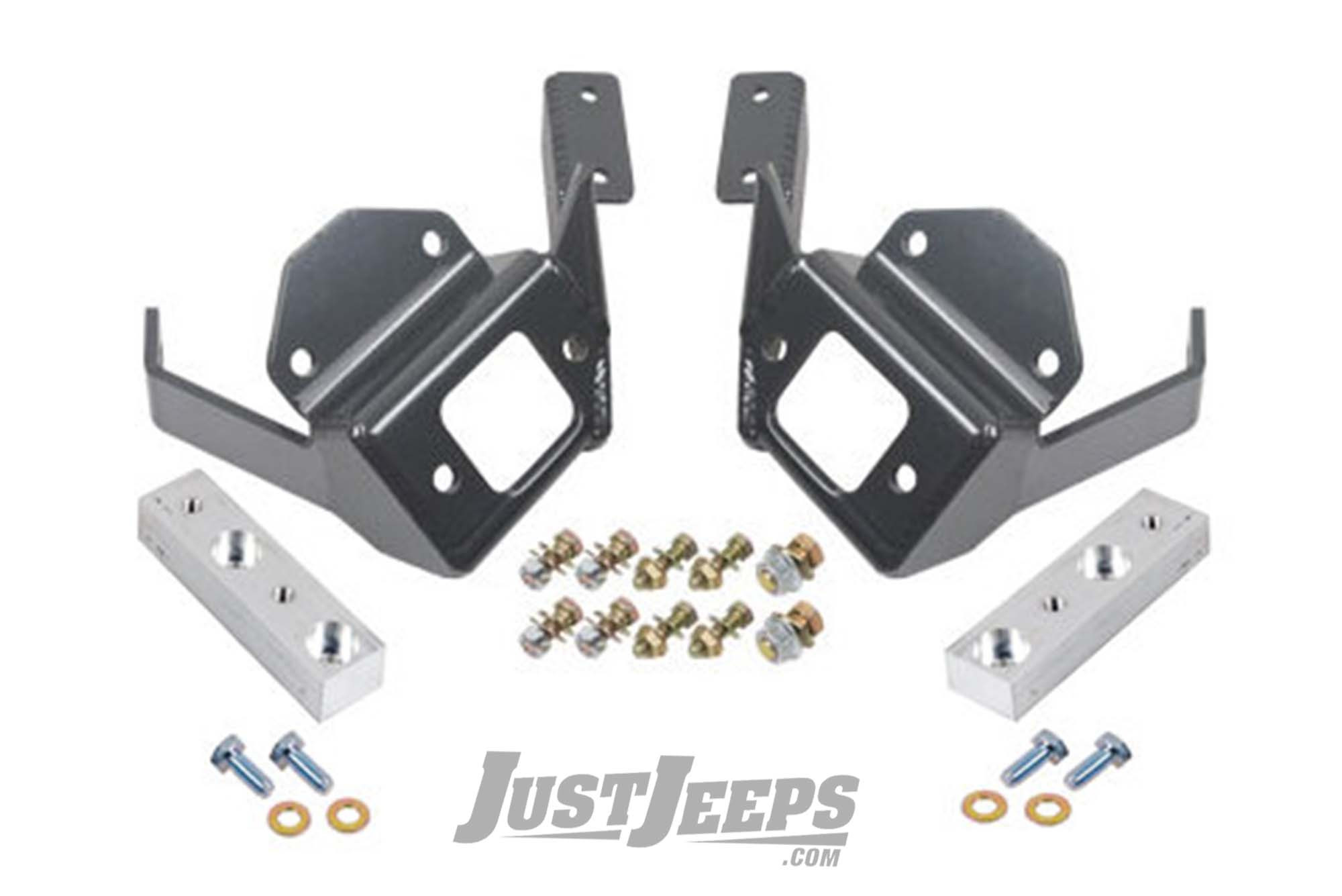 Just Jeeps Synergy MFG Rear Long Travel Upper Shock Mount & Sway Bar ...