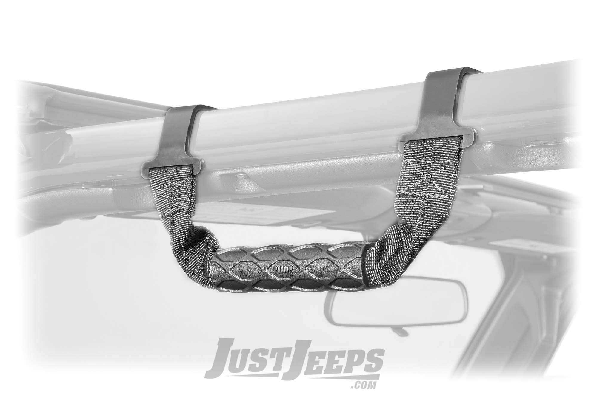 Just Jeeps MOPAR Front Grab Handles For 2018+ Jeep Wrangler JL 2 Door