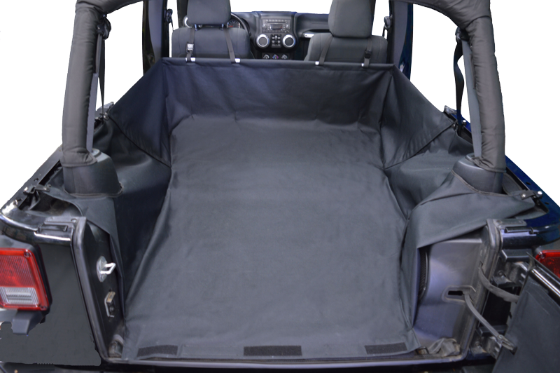 Just Jeeps Dirtydog 4x4 Cargo Liner Without Side Subwoofer For