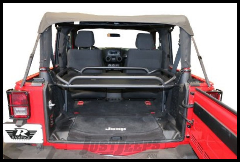 Rampage Rear Interior Sport Rack For 2007 Jeep Wrangler Jk Unlimited 2 Door