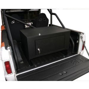 Tuffy Products Rear Cargo Security Lockbox In Black For 1976-18 Jeep CJ Series, Wrangler YJ, TJ & JK Models 046-01