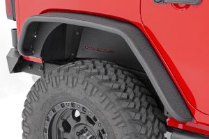 Rough Country Tubular Rear Fender Flares For 2007-18 Jeep Wrangler JK 2 Door & Unlimited 4 Door Models 10532