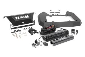 Rough Country Spare Tire Delete Kit Black Series for 18+ Jeep Wrangler JL, JLU 10584