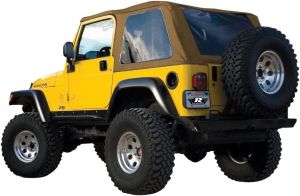 Buy Rampage Frameless Soft Top Kit In Spice With Tinted Windows For 1997-06  Jeep Wrangler TJ 109517 for CA$608.95