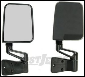 Omix-ADA Replacement Mirrors Black 1987-02 Wrangler YJ TJ 11002.03