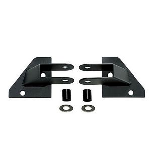 Rugged Ridge Mirror Relocation Brackets Black For 1987-95 Jeep Wrangler YJ 11025.01