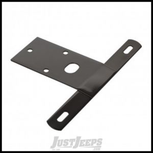 Omix-ADA License Plate Bracket Black Steel For 1976-86 CJ Series 11136.03