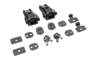 Rugged Ridge Locking Hood Catches for 07-20+ Jeep Wrangler JK, JL & JT 11210.32