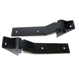 Rugged Ridge Tailgate Hinge Set Black For 1987-95 Jeep Wrangler YJ 11218.01