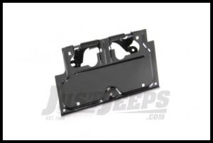 Omix-ADA License Plate Bracket Black 87-95 Wrangler YJ 11233.01