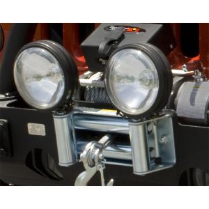 Rugged Ridge Winch Roller Fairlead with Light Mounting Holes 11238.03