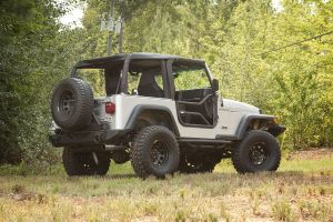 Rugged Ridge Tubular Doors in Textured Black For 1997-06 Jeep Wrangler TJ & Unlimited 11509.20