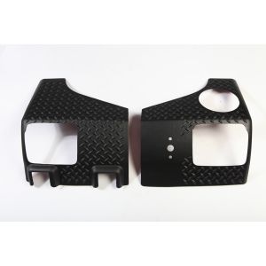 Rugged Ridge Body Armor Corner Guards in Black 2007+ JK Wrangler 2 Door 11651.02