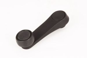 Omix-ADA Window Crank Handle Black Plastic For 1991-95 Jeep Wrangler With Full Steel Doors 11814.03