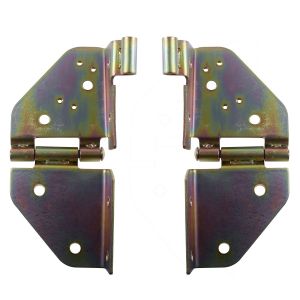 Omix-ADA Windshield Hinge Pair Steel Unpainted For 1976-86 Jeep CJ Series 1987-95 Jeep Wrangler YJ 12029.07