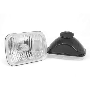 Rugged Ridge Crystal H2 Headlight Conversion For 1984-01 Jeep Wrangler YJ & Cherokee XJ 12402.82