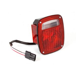 Omix-ADA Tail Light With Black Housing Left Hand For 1998-06 Wrangler TJ 12403.47