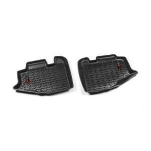 Rugged Ridge 2nd Seat Floor Liner Pair Black 1997-06 TJ Wrangler, Rubicon and Unlimited 12950.10