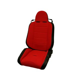 Rugged Ridge RRC Reclining Racing Seat Red 1976-02 Wrangler YJ TJ and CJ Series 13406.53