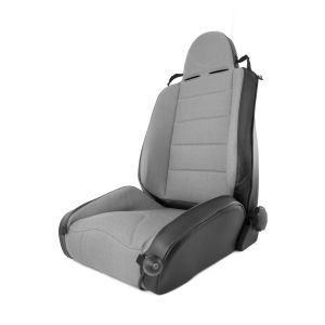 Rugged Ridge XHD Off Road Seat In Grey Cloth & Black Vinyl For 1997-06 Jeep Wrangler TJ & TJ Unlimited Models 13416.09