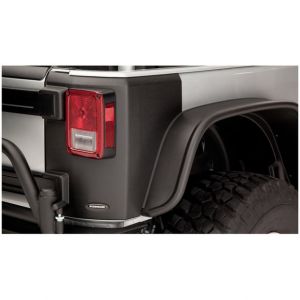 Bushwacker TrailArmor Rear Corners Guards For 2007-18 Jeep Wrangler JK 2 Door Models