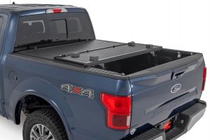 Rough Country Hard Low Profile Bed Cover 5'7" Bed For 15-20 Ford F-150 /Raptor (17-20) 47220550B