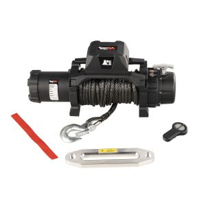 Rugged Ridge Trekker Winch 10,000 Lbs Waterproof /Wireless With Synthetic Rope 15100.08