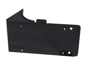 Warrior Products Side Mount License Plate Bracket w/LED For Jeep Wrangler JK with Warrior LED Rear Corners 1564