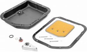 Crown Automotive Deep Transmission Pan Kit for 80-86 Jeep CJ Series, 87-91 Wrangler YJ, 84-86 Cherokee XJ & 84-90 SJ Series with A904 or A999 Automatic Transmission RT24001