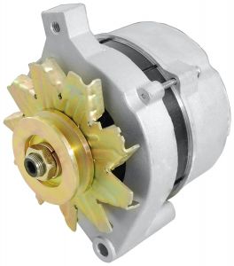 Quadratec OEM Style 65 Amp Alternator for 76-80 Jeep CJ-5, CJ-7, Cherokee SJ, J-Series Pickup & Wagoneer SJ with 4.2/5.0/5.9/6.6L 55100-0200