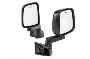 Quadratec 03-06 Factory Styling Replacement Mirror Kit in Black for 1987-18 Jeep Wrangler YJ, TJ, JK, TJ Unlimited & Unlimited JK 13111-0320