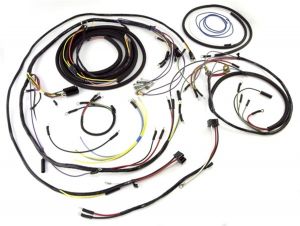 Omix-ADA Wiring Harness For 1957-64 Jeep CJ3B Exact Fit Plastic (Includes Turn Signal Wires, Non Military, For use With Large Speedometer)) 17201.08