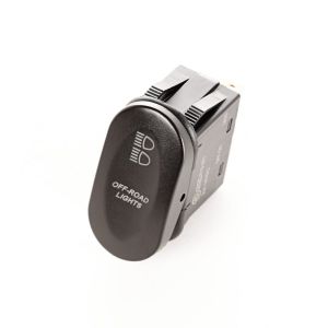 Rugged Ridge Black 2-Position Rocker Switch 17235.09-