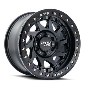 Dirty Life Race Wheels Enigma 9313 Race Beadlock Wheel for 07-24 Jeep Wrangler JL, JK & Gladiator JT 9313-