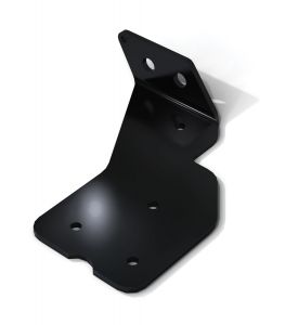 TeraFlex CB Antenna Mount Driver Side In Black For 1955-06 Jeep CJ Series, Wrangler YJ, TJ & Unlimited 1912091