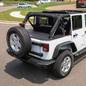 Aries Automotive Security Cargo Lid For 2011-18 Jeep Wrangler JK Unlimited 4 Door Models 2070475
