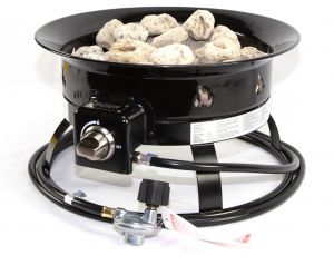 Heininger Automotive 58,000 BTU Portable Propane Outdoor Fire Pit 5995