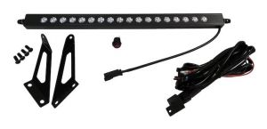 Crown Automotive 20" LED Light Bar & Hood Mount Bracket Kit For 2007-18 Jeep Wrangler JK 2 Door & Unlimited 4 Door Models RT28033