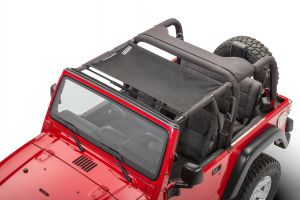 Jammock Black 2.0 Jeep Hammock for 87-20+ Jeep Wrangler JL, JK, TJ, YJ & Gladiator JT 22393