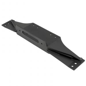 SmittyBilt Raised Winch Plate In Black For 1987-06 Jeep Wrangler YJ & TJ Models 2802