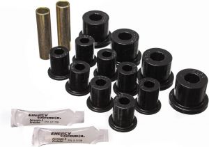 Energy Suspension OE Rear Leaf Spring Bushings w/factory shackle Black For 76-86 Jeep CJ 2.2103G