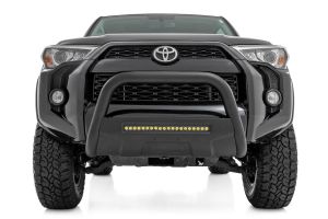 Rough Country Black LED Bull Bar For 2010-2024 Toyota 4Runner 2WD/4WD B-T4081