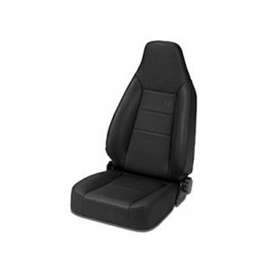 BESTOP TrailMax II Sport Front Reclining Seat In Black Crush For 1976-06 Jeep CJ Series, Wrangler YJ & Wrangler TJ Models 3943401