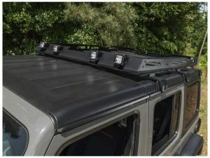 Rugged Ridge Roof Rack with Basket for 18+ Jeep Wrangler JL Unlimited 11703.05