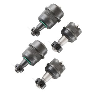 Synergy MFG Dana 30/44 Heavy Duty Ball Joint Set (Knurled) For 1990-06 Jeep Wrangler YJ & TJ Models, Cherokee XJ & Grand Cherokee ZJ (Set) 4120