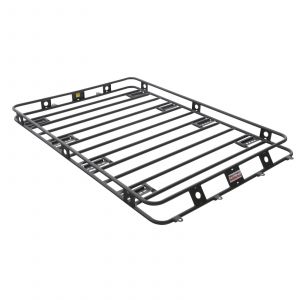 SmittyBilt Defender Series Roof Rack Basket 4.5' X 6.5' One Piece Welded 45654