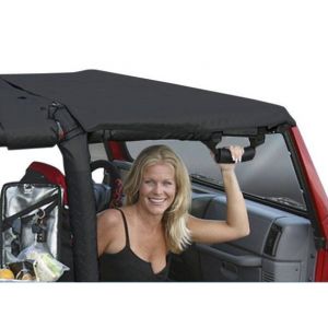 Vertically Driven Products Diamond Plate California Brief Black For 1992-95 Jeep Wrangler YJ 5092801