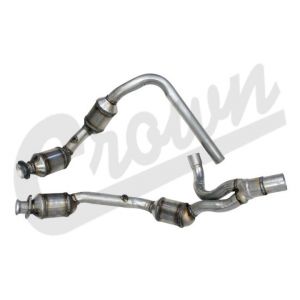 Crown Automotive Exhaust Pipe (Front) For 2007-2011 Jeep Wrangler JK 2 Door & Unlimited 4 Door 52059930AH